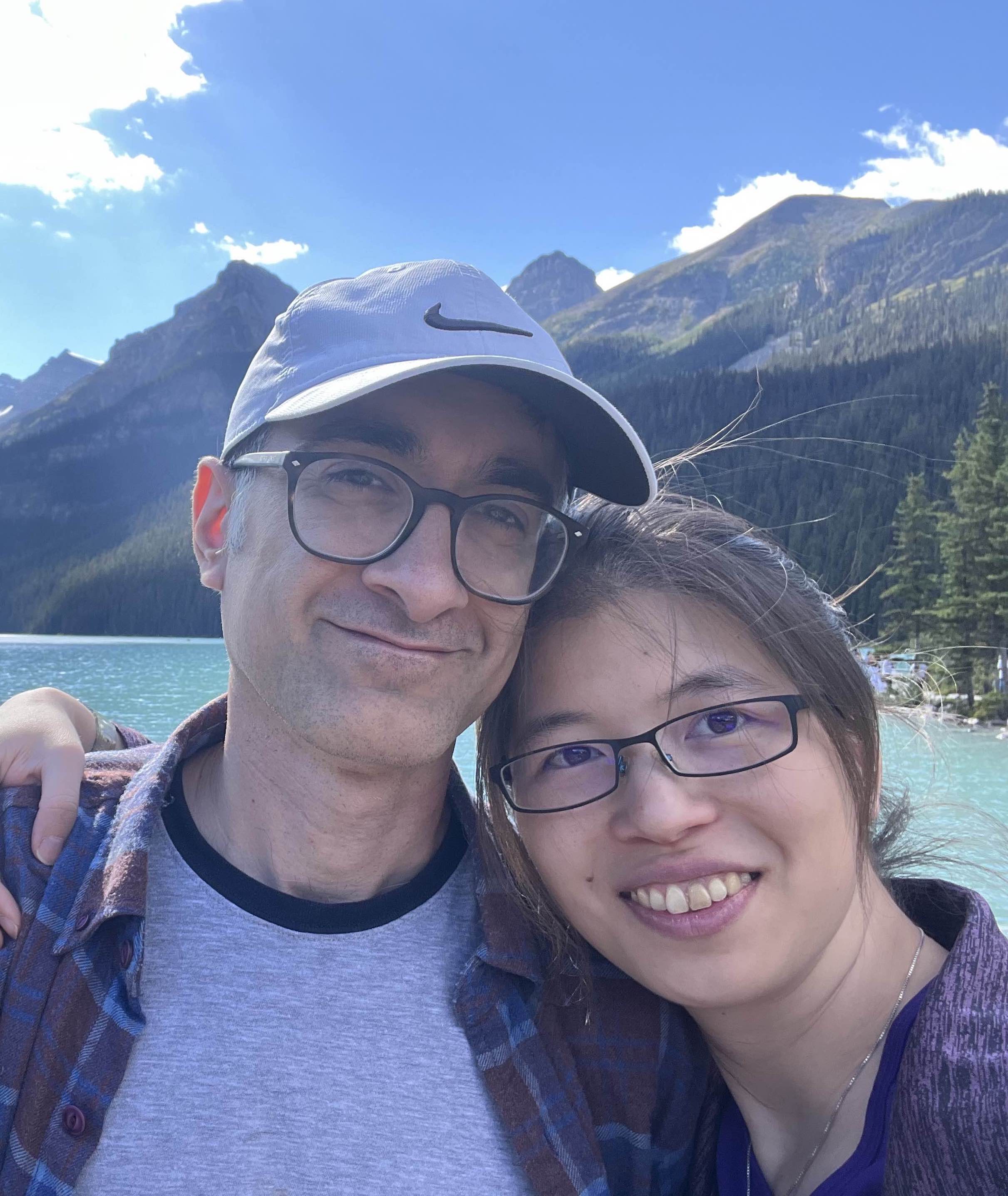 Couple portrait shot